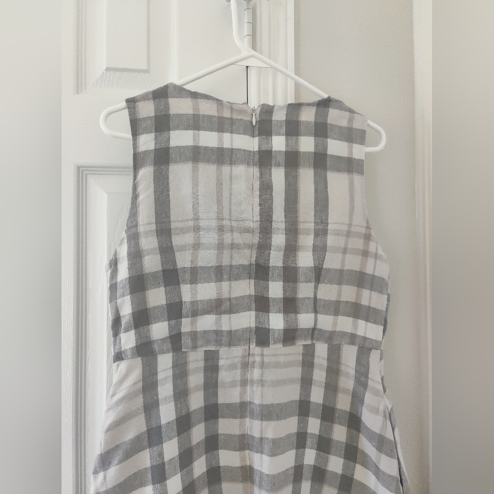 mango - linen sleeveless dress - size M - Picture 2 of 5